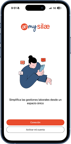 Aplicación móvil mySilae